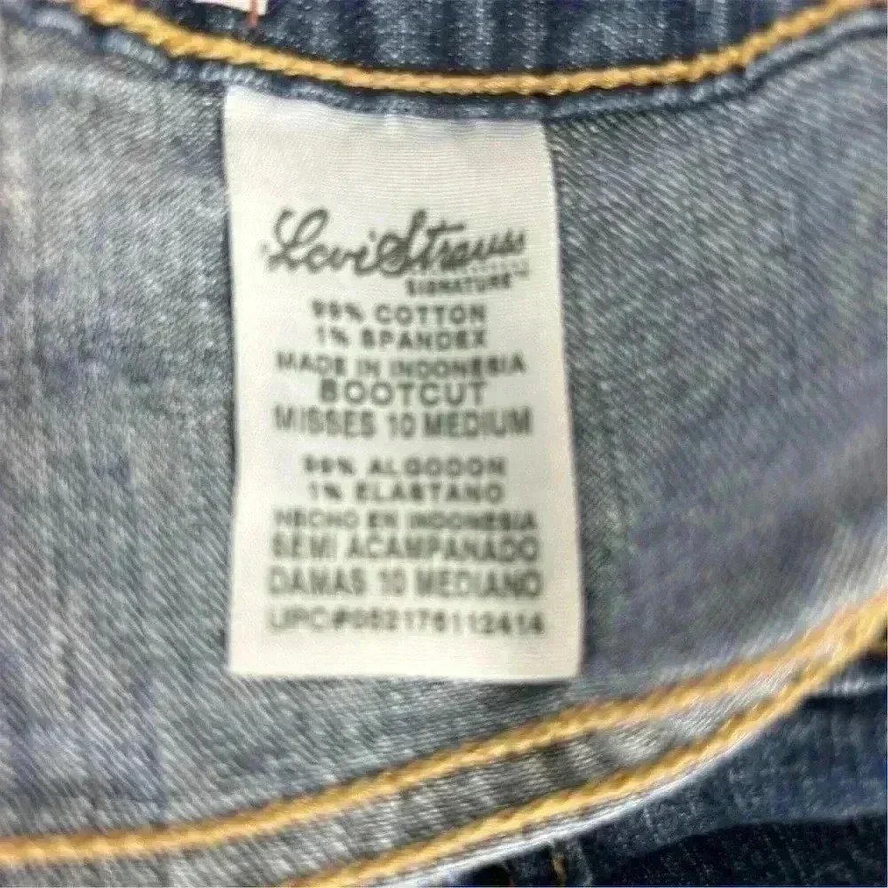 Levi's Women's Bootcut Jeans Size 10 ‎ Mid Rise - Picture 12 of 13